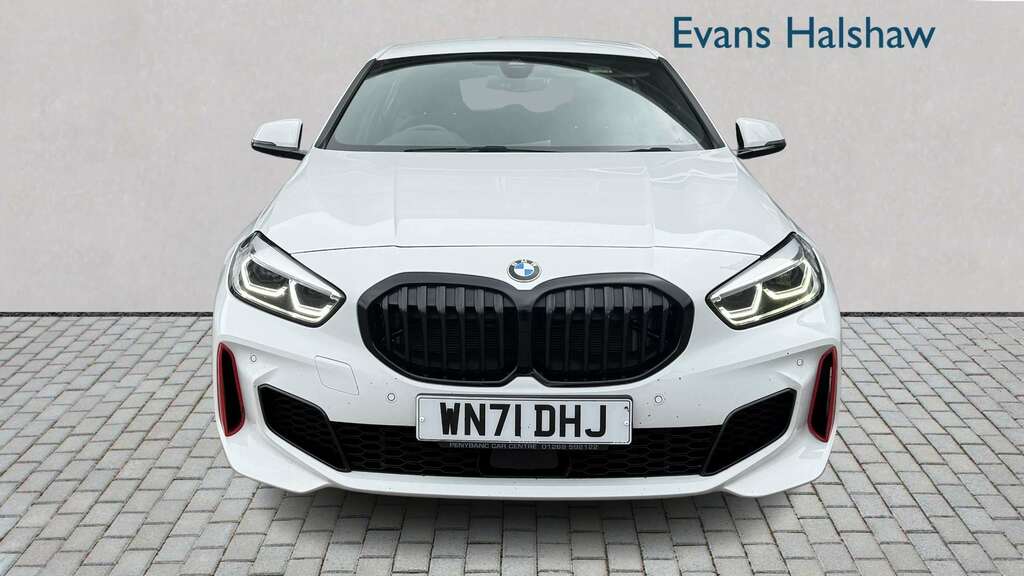 BMW 1 Series 128Ti Step 2022 WN71DHJ White #2