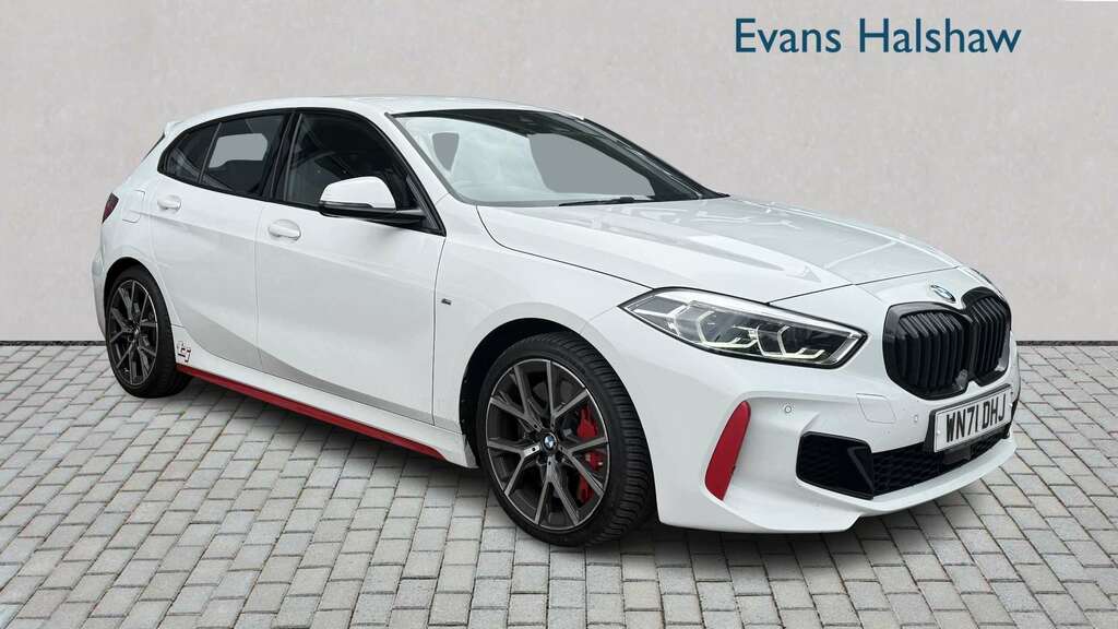 BMW 1 Series 128Ti Step 2022 WN71DHJ White #3