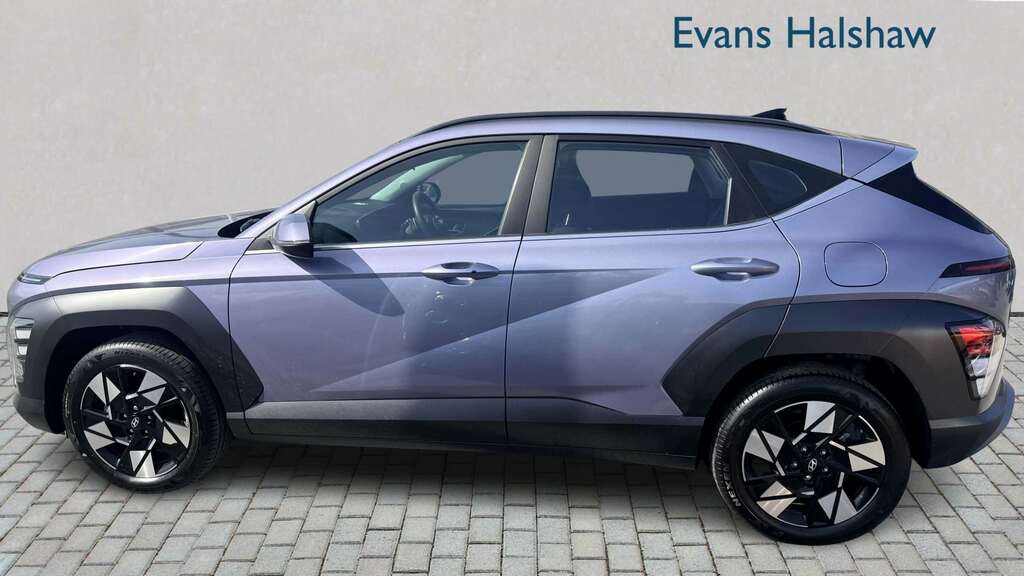 Hyundai Kona 1.6 Gdi Hybrid Advance Dct 2024 EN24VJA Blue #3