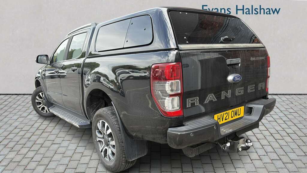 Ford Ranger Pick Up Double Cab Wildtrak 2.0 Ecoblue 213 2 HV21OMU Black #2