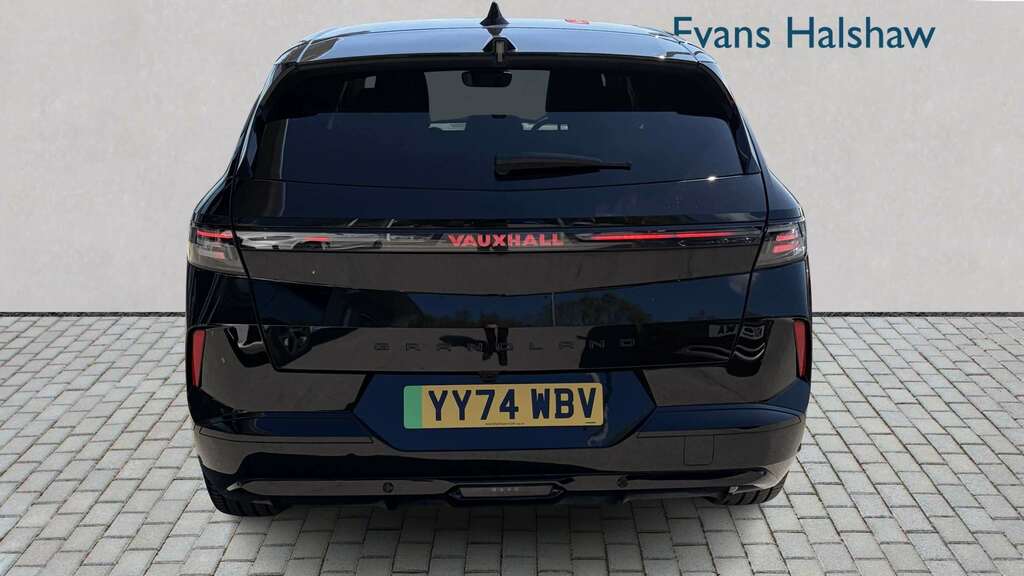 Vauxhall Grandland 157Kw Gs 73Kwh 2024 YY74WBV Black #3