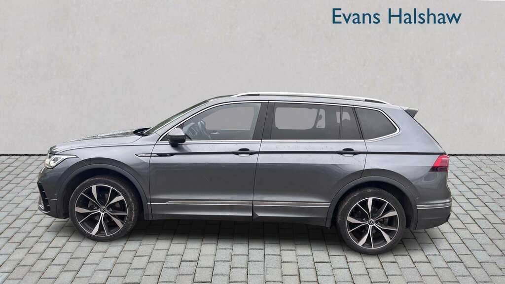 Volkswagen Tiguan Allspace 1.5 Tsi R-line Dsg 2022 SH22XLZ Grey #6