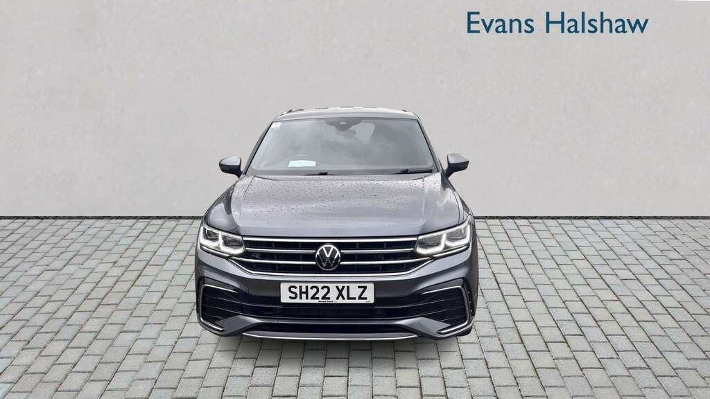 Volkswagen Tiguan Allspace 1.5 Tsi R-line Dsg 2022 SH22XLZ Grey #3
