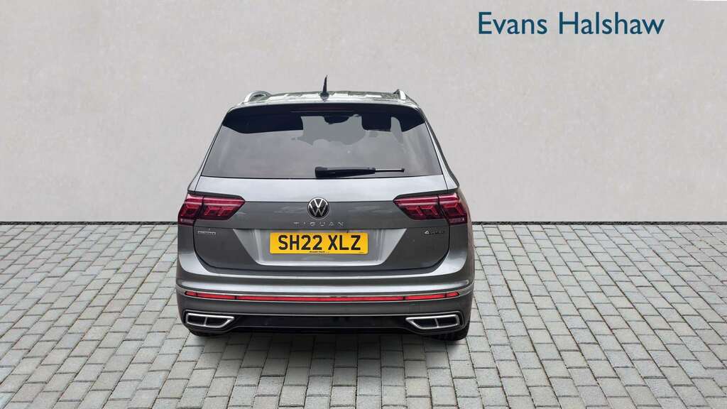 Volkswagen Tiguan Allspace 1.5 Tsi R-line Dsg 2022 SH22XLZ Grey #4