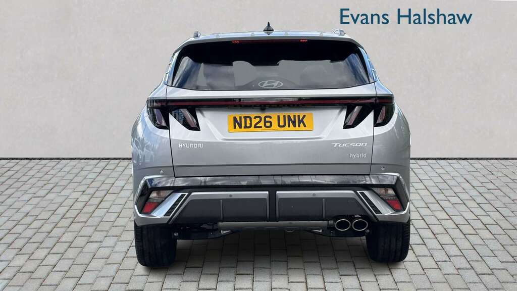 Hyundai Tucson 1.6T Hybrid N Line 2026 ND26UNK Silver #4