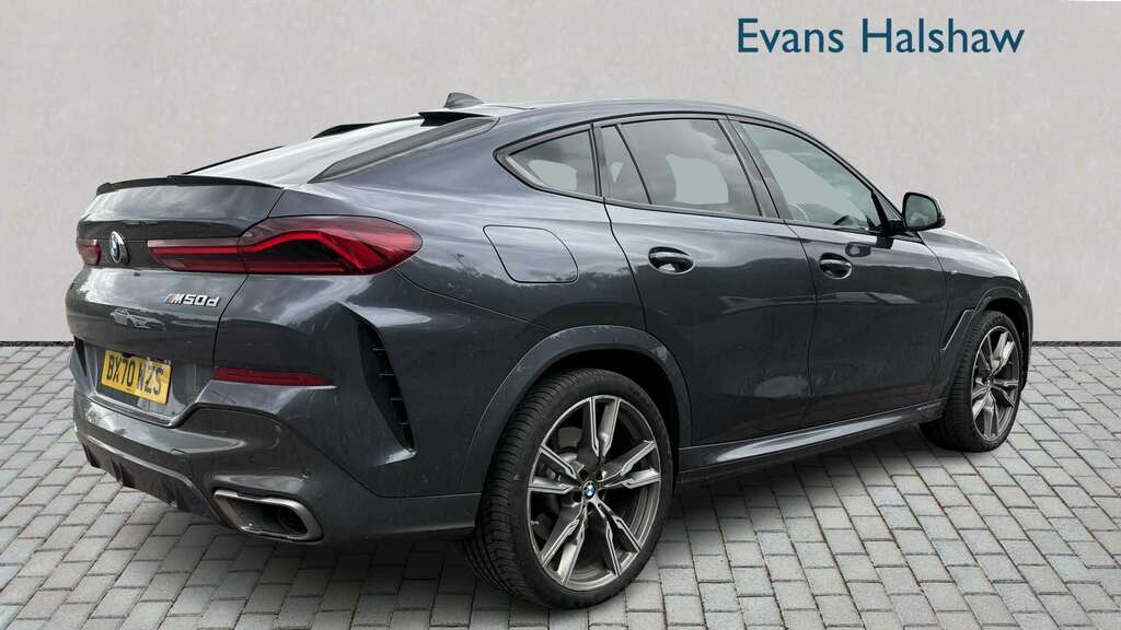 BMW X6 Xdrive M50d 2020 BX70WZS Grey #2