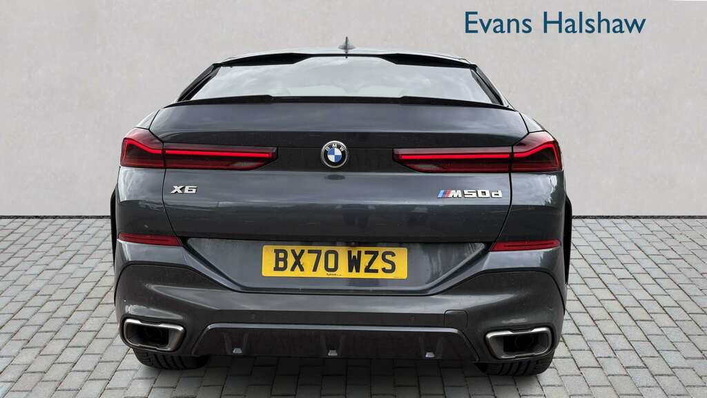 BMW X6 Xdrive M50d 2020 BX70WZS Grey #3