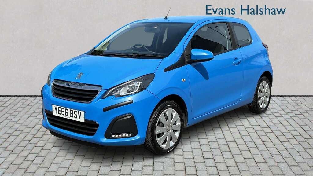 Peugeot 108 1.0 Active 2016 YE66BSV Blue #2