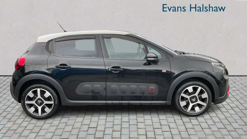 Citroen C3 1.2 Puretech 82 Elle 2019 DL68XOS Black #2