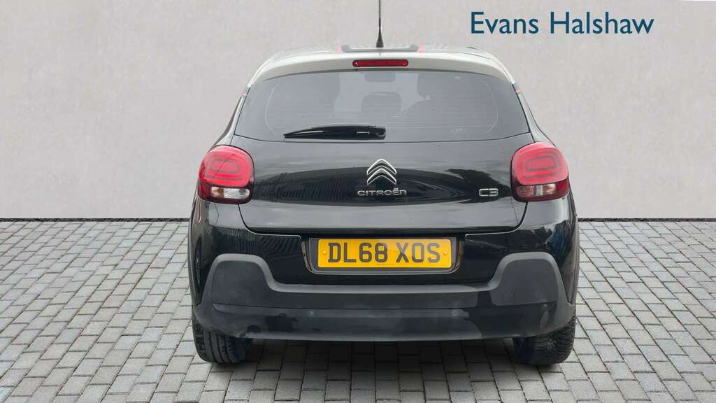 Citroen C3 1.2 Puretech 82 Elle 2019 DL68XOS Black #4
