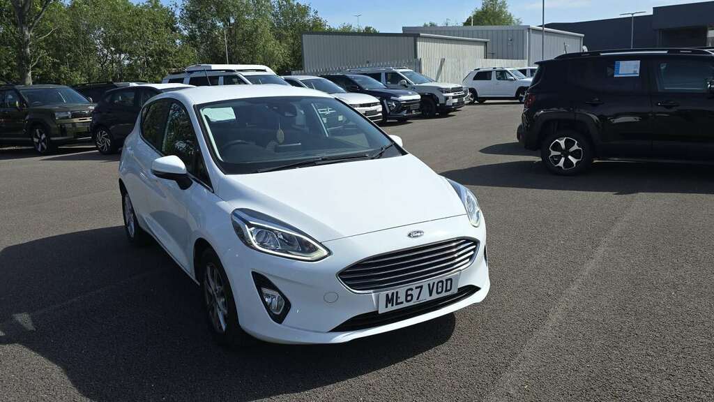 Ford Fiesta 1.0 Ecoboost Zetec 2017 ML67VOD White #5