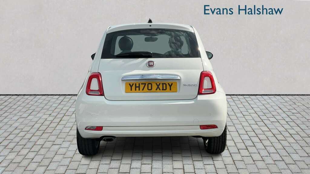 Fiat 500 1.0 Mild Hybrid Lounge 2020 YH70XDY White #5