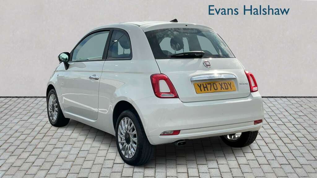 Fiat 500 1.0 Mild Hybrid Lounge 2020 YH70XDY White #2