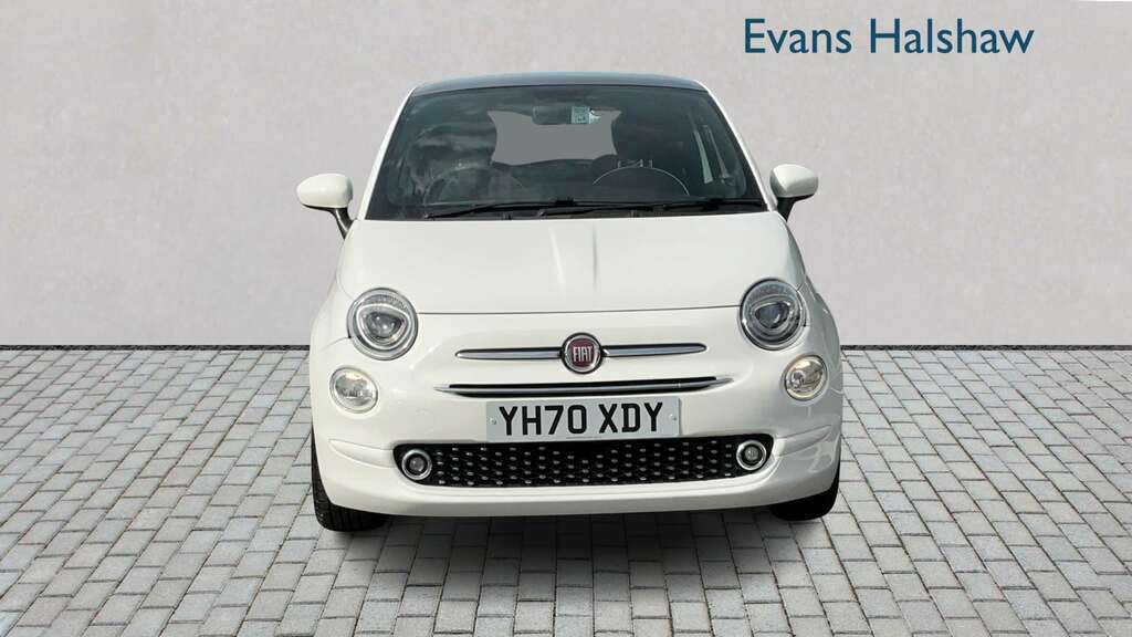 Fiat 500 1.0 Mild Hybrid Lounge 2020 YH70XDY White #4
