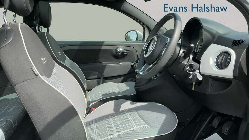 Fiat 500 1.0 Mild Hybrid Lounge 2020 YH70XDY White #3