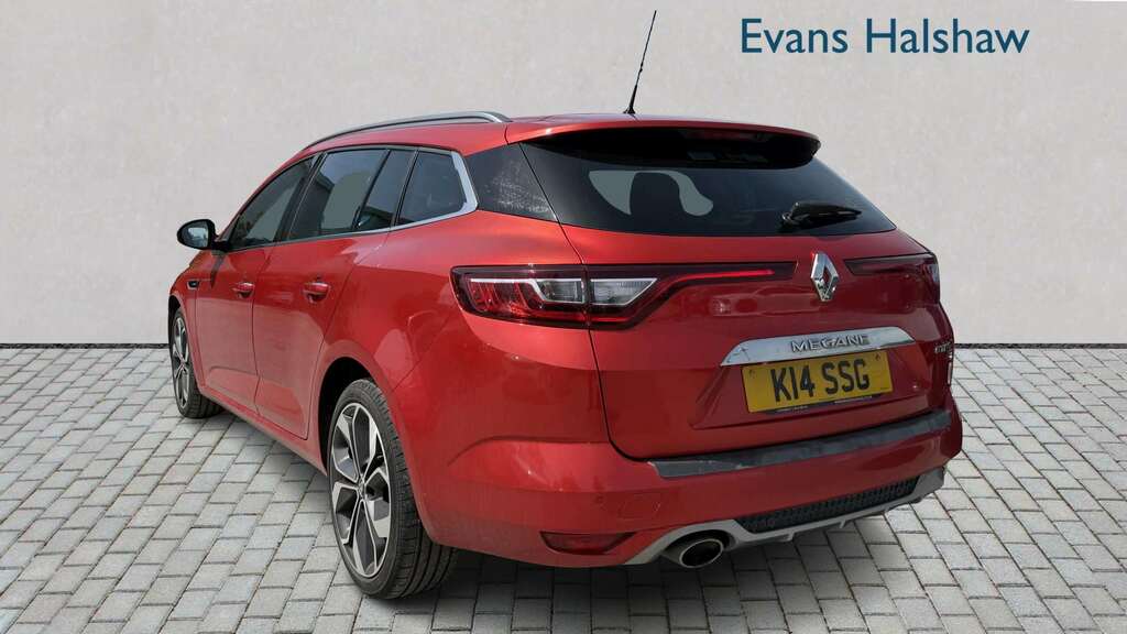 Renault Megane 1.3 Tce Gt Line 2020 K14SSG Red #4