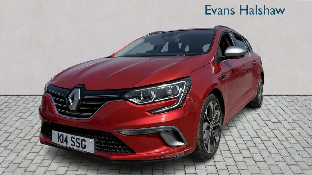 Renault Megane 1.3 Tce Gt Line 2020 K14SSG Red #3