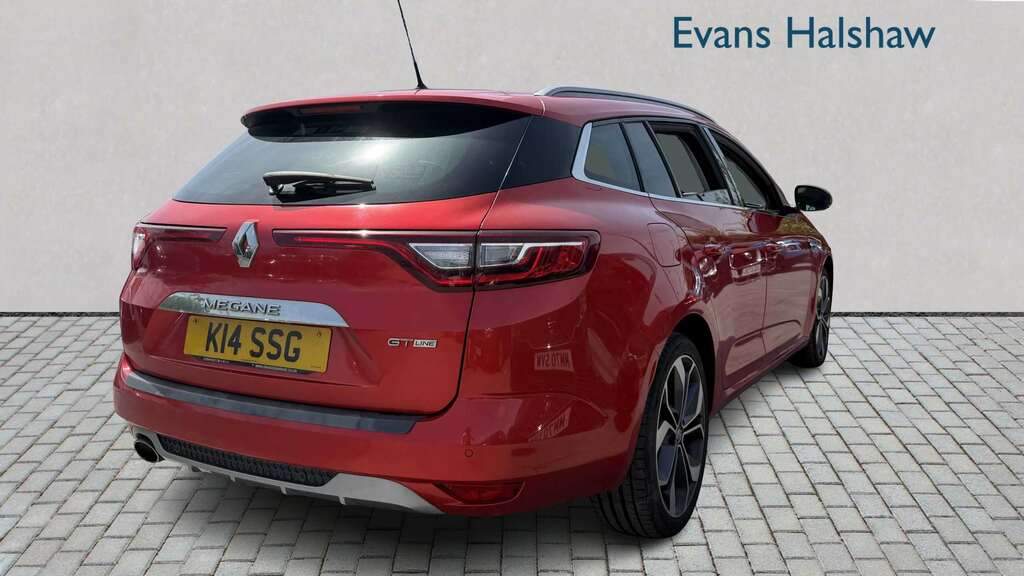 Renault Megane 1.3 Tce Gt Line 2020 K14SSG Red #5