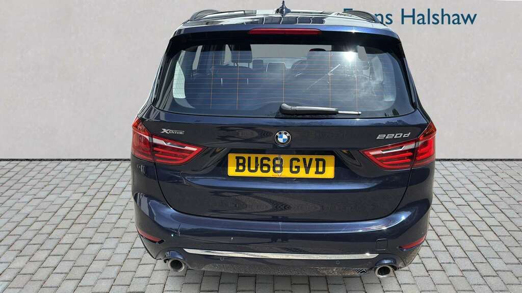 BMW 2 Series 220D Xdrive Luxury Step 2018 BU68GVD Blue #4