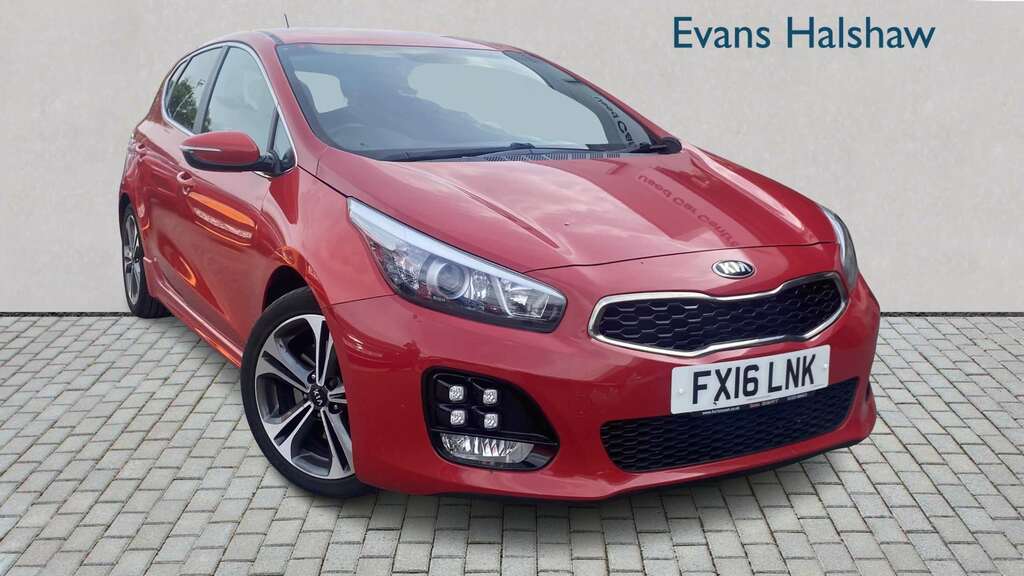 Kia Ceed 1.0T Gdi Isg Gt-line 2016 Red