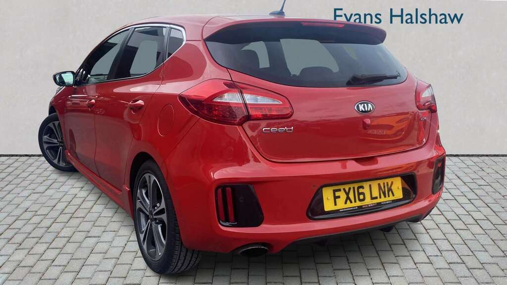 Kia Ceed 1.0T Gdi Isg Gt-line 2016 FX16LNK Red #2