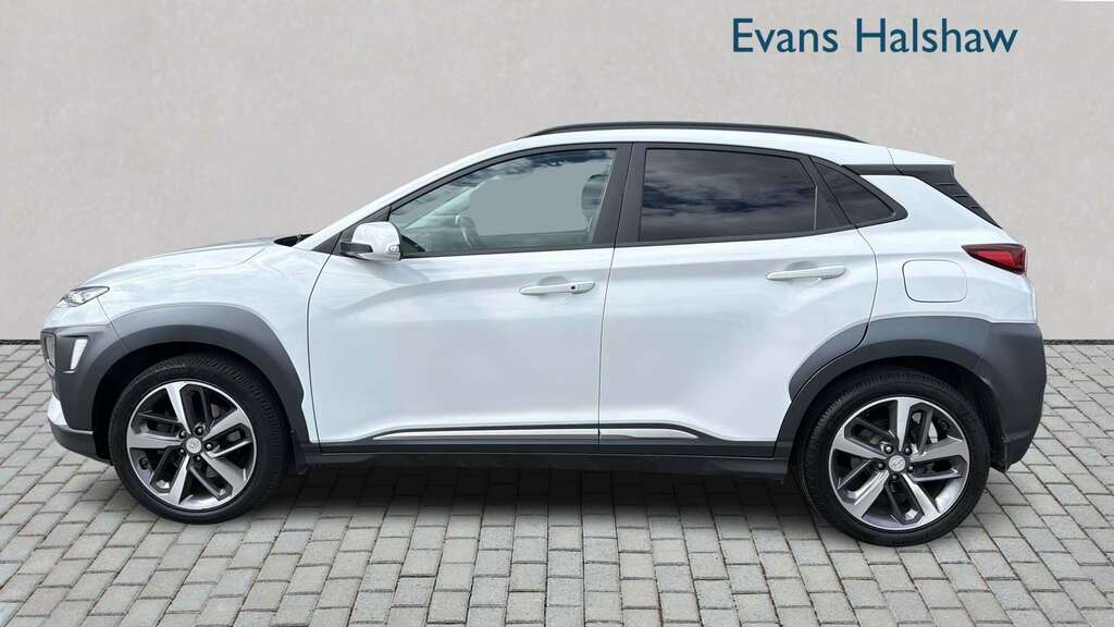 Hyundai Kona 1.0T Gdi Blue Drive Premium 2018 NU68RFN White #2