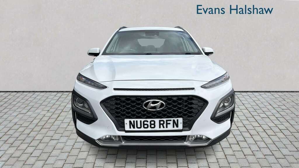 Hyundai Kona 1.0T Gdi Blue Drive Premium 2018 NU68RFN White #3