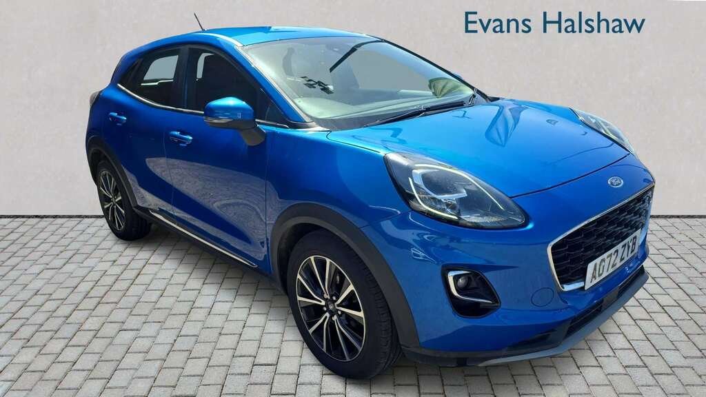Ford Puma 1.0 Ecoboost Hybrid Mhev 155 Titanium 2023 Blue