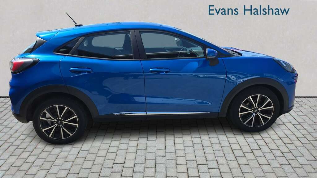 Ford Puma 1.0 Ecoboost Hybrid Mhev 155 Titanium 2023 AO72ZYB Blue #2