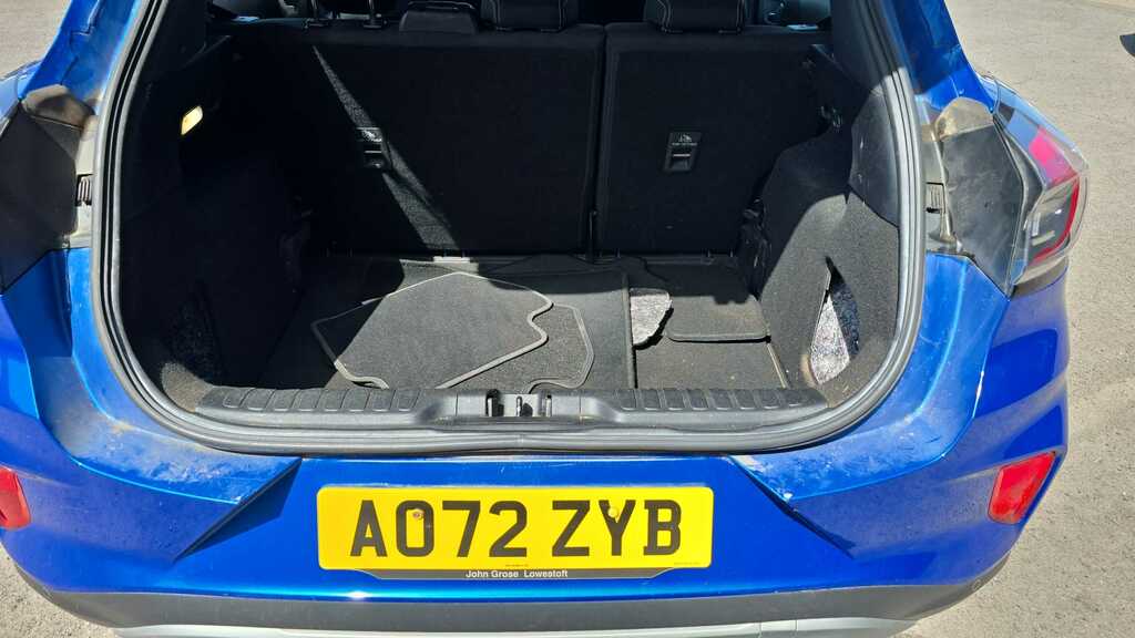 Ford Puma 1.0 Ecoboost Hybrid Mhev 155 Titanium 2023 AO72ZYB Blue #4