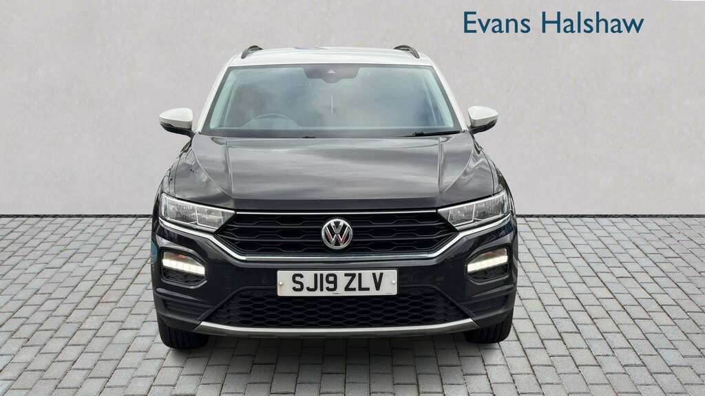 Volkswagen T-Roc 1.0 Tsi Design 2019 SJ19ZLV Black #4