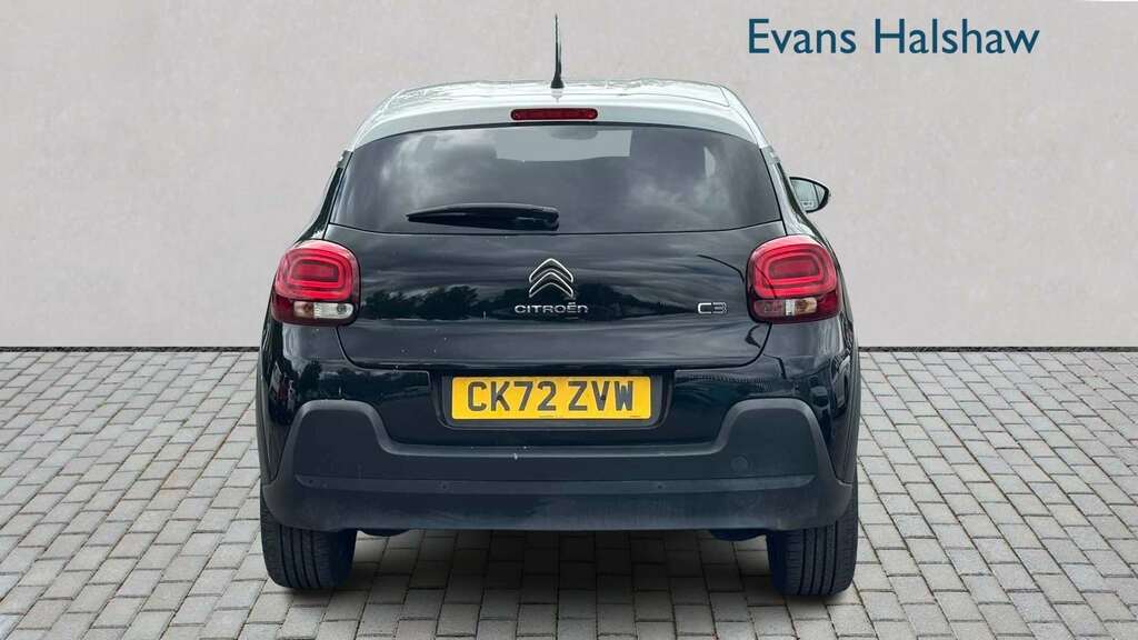 Citroen C3 1.2 Puretech Shine Plus 2022 CK72ZVW Black #4
