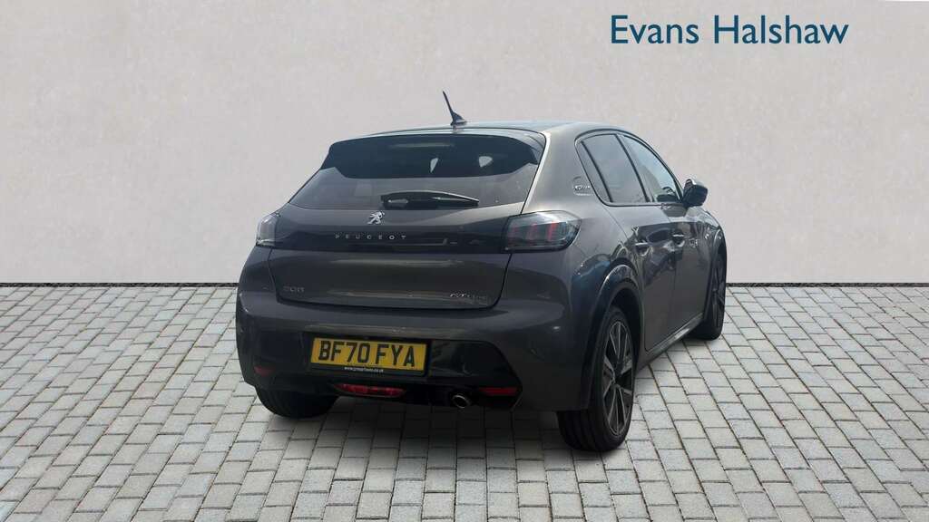Peugeot 208 1.2 Puretech 100 Gt Line 2020 BF70FYA Grey #2