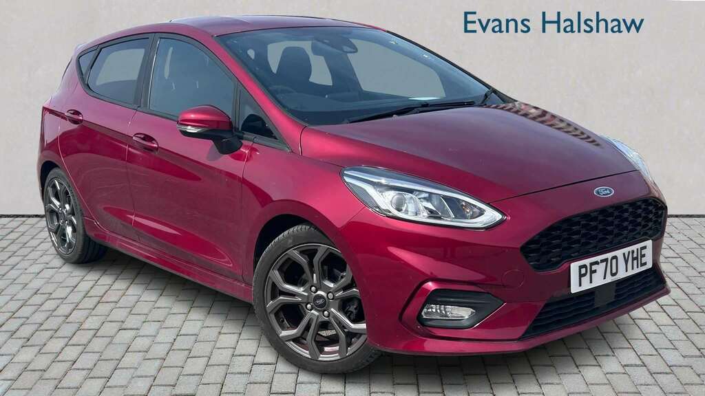 Ford Fiesta 1.0 Ecoboost 95 St-line Edition 2021 Red