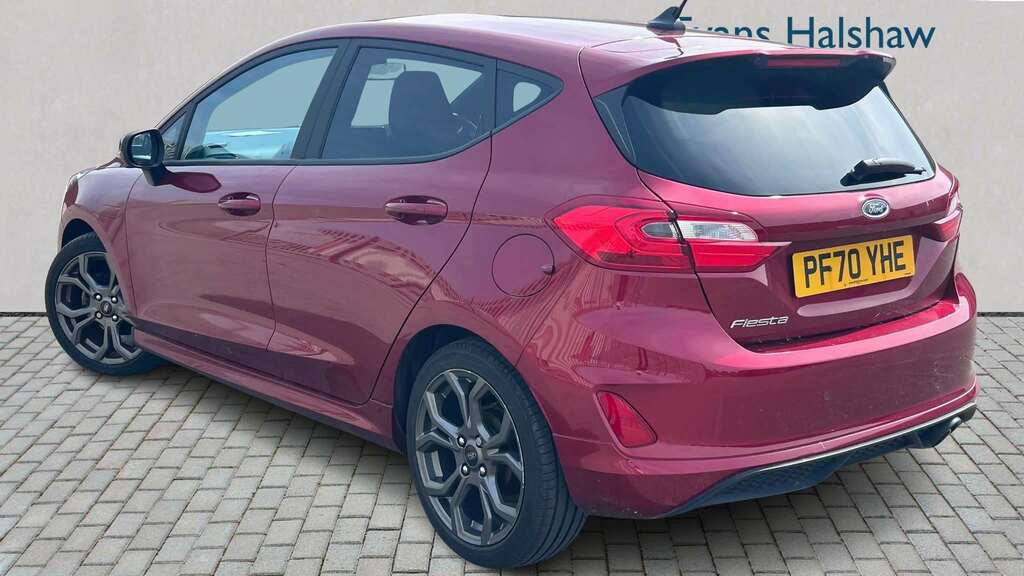 Ford Fiesta 1.0 Ecoboost 95 St-line Edition 2021 PF70YHE Red #2