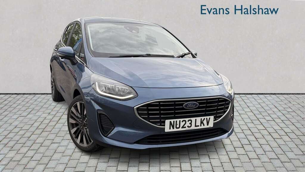 Ford Fiesta 1.0 Ecoboost Hbd Mhev 125 Titanium X 2023 Blue