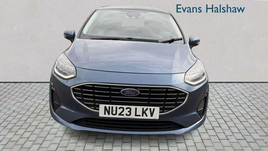 Ford Fiesta 1.0 Ecoboost Hbd Mhev 125 Titanium X 2023 NU23LKV Blue #2