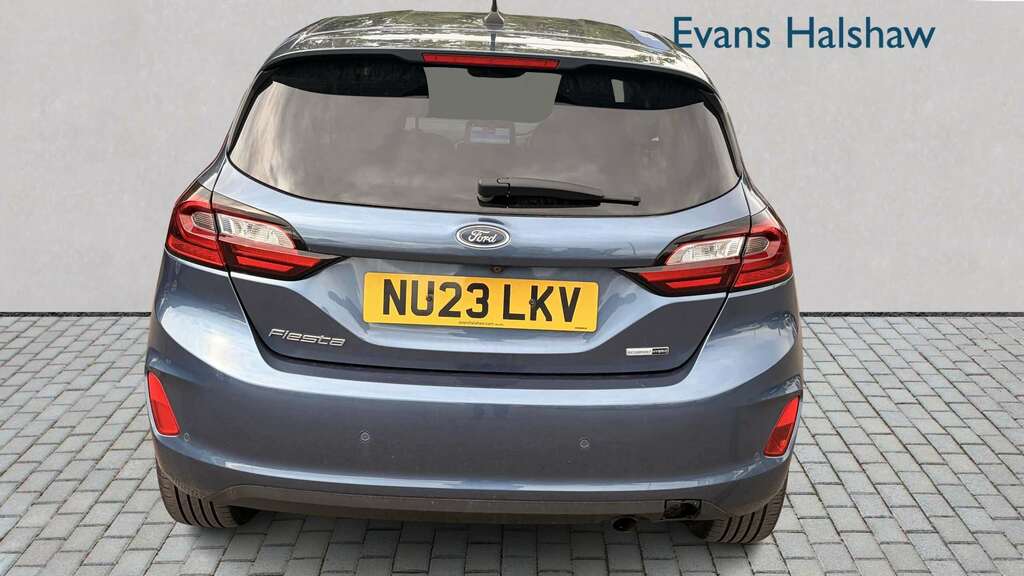 Ford Fiesta 1.0 Ecoboost Hbd Mhev 125 Titanium X 2023 NU23LKV Blue #6