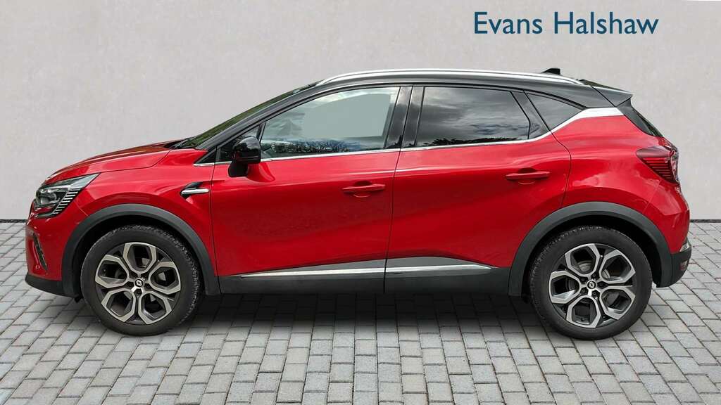 Renault Captur 1.0 Tce 90 Techno 2023 SL23YHU Red #3