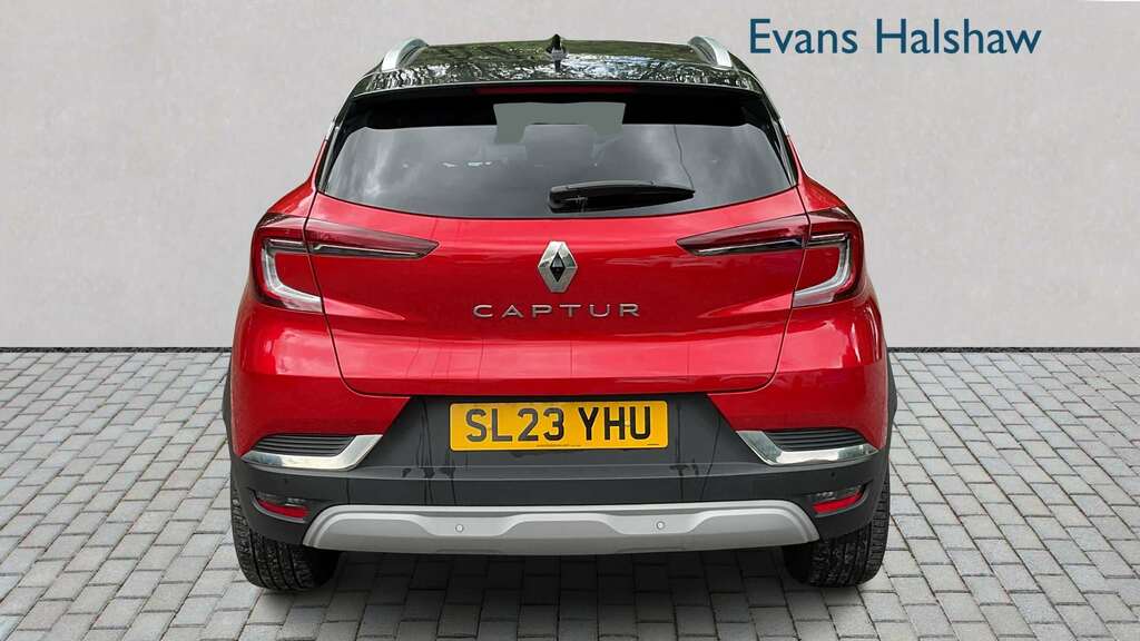 Renault Captur 1.0 Tce 90 Techno 2023 SL23YHU Red #5