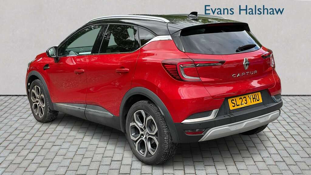 Renault Captur 1.0 Tce 90 Techno 2023 SL23YHU Red #2