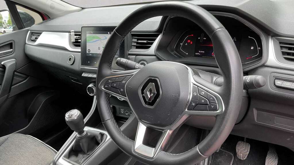 Renault Captur 1.0 Tce 90 Techno 2023 SL23YHU Red #6