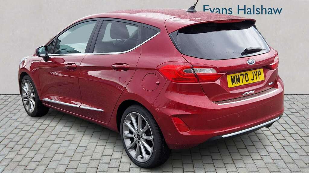 Ford Fiesta 1.0 Ecoboost Hybrid Mhev 125 Vignale Edition 2 MM70JYP Red #2