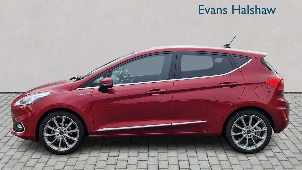 Ford Fiesta 1.0 Ecoboost Hybrid Mhev 125 Vignale Edition 2 MM70JYP Red #3