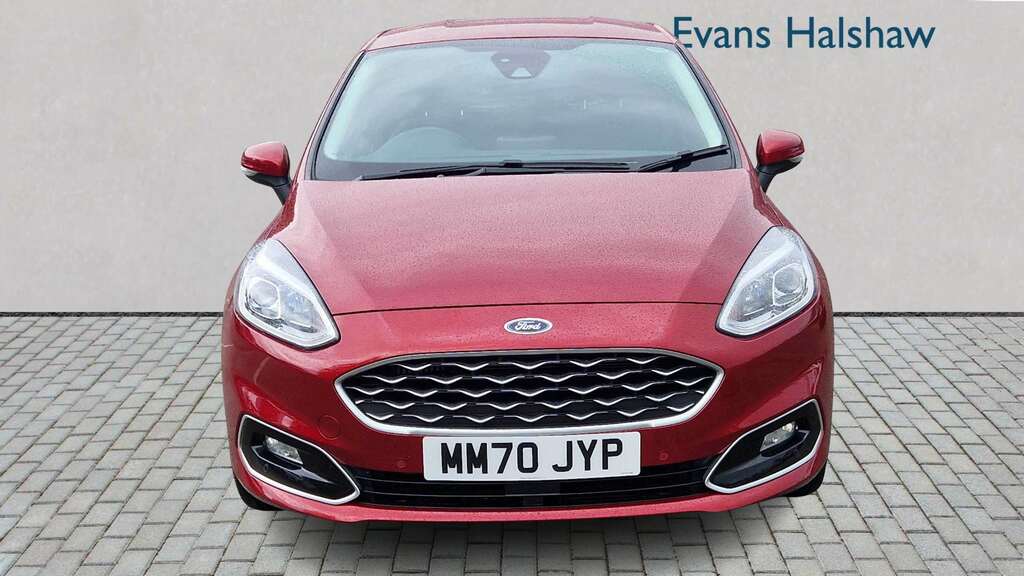 Ford Fiesta 1.0 Ecoboost Hybrid Mhev 125 Vignale Edition 2 MM70JYP Red #4