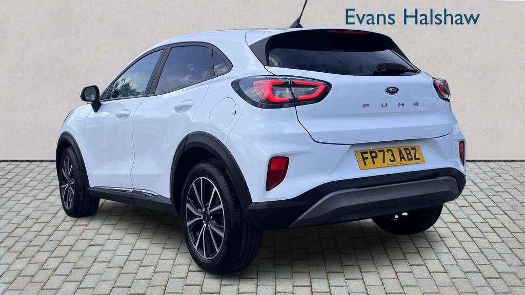 Ford Puma 1.0 Ecoboost Hybrid Mhev Titanium 2023 FP73ABZ White #2