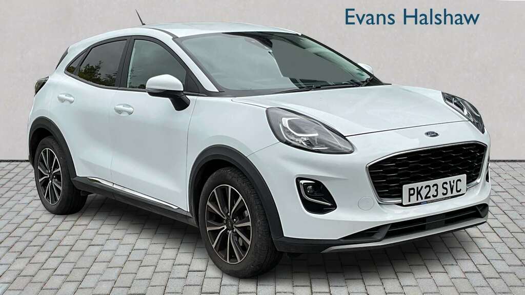 Ford Puma 1.0 Ecoboost Hybrid Mhev Titanium 2023 White