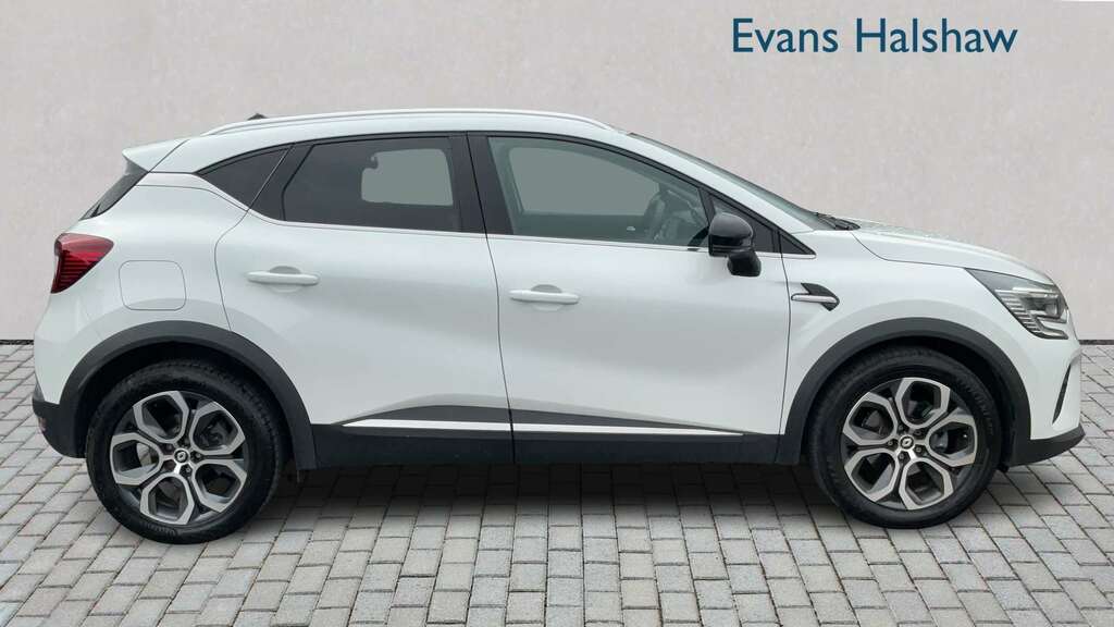 Renault Captur 1.6 E-tech Plug-in Hybrid 160 Techno 2023 MJ23UGC White #3