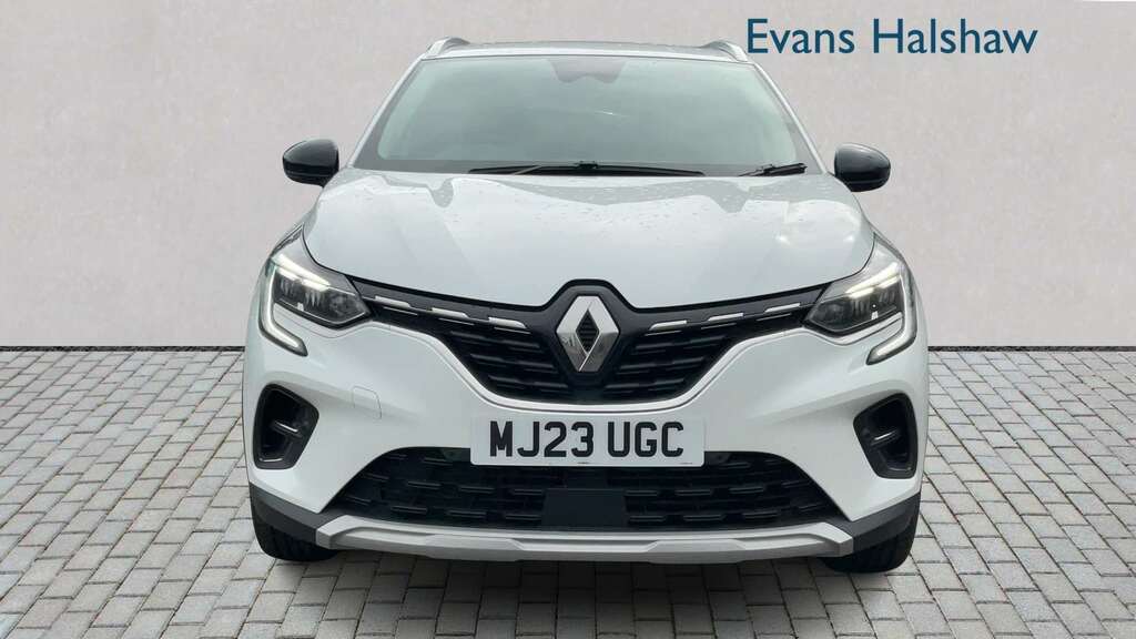 Renault Captur 1.6 E-tech Plug-in Hybrid 160 Techno 2023 MJ23UGC White #4