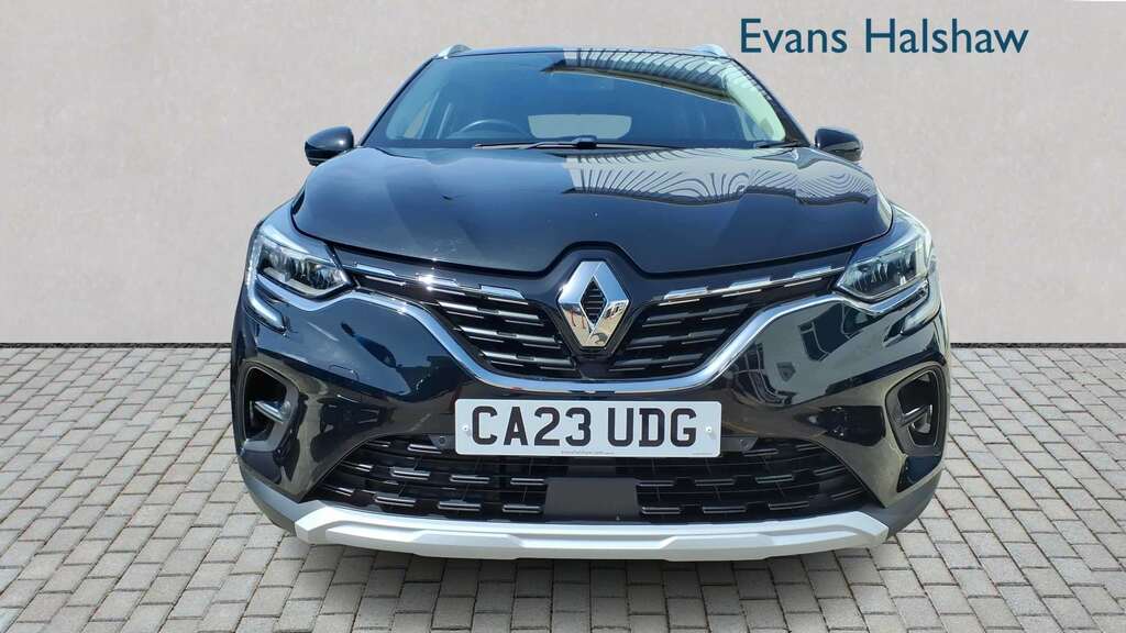 Renault Captur 1.6 E-tech Full Hybrid 145 Techno 2023 CA23UDG Black #4